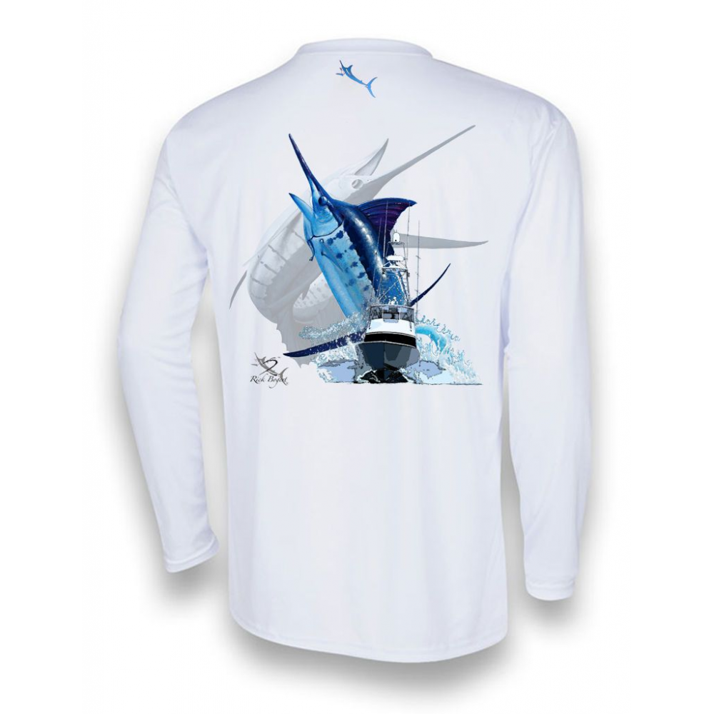Bogey Performance - Blue Marlin Fishing Shirt