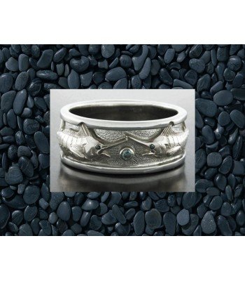 Facing Marlins Diamond Ring